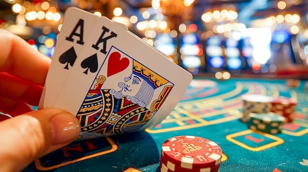 Live casino roulette and blackjack table streams